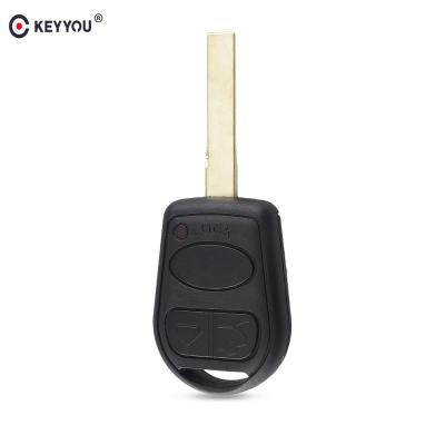 China ABS KEYYOU 3 Button Key Case Shell Uncut Blade HSE Vogue Sport FOB For Land Rover Range Rover L322 for sale