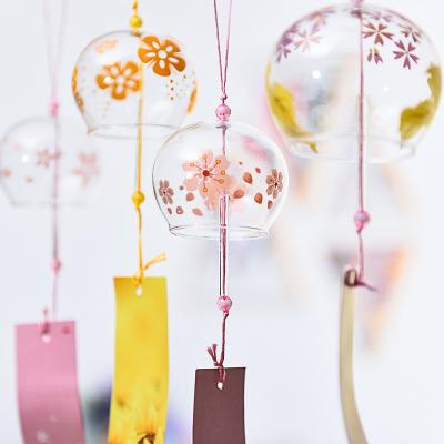 China Japan Products Popular Japanese Style Wind Chime Bells Glass-to-Glass Wind Chime for sale