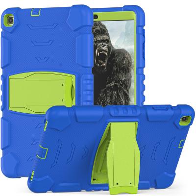 China Tab A Heavy Duty Rugged Shockproof 10.1inch PC Silicone Tablet Case For Samsung Tab A T510 / T515 10.1inch for sale