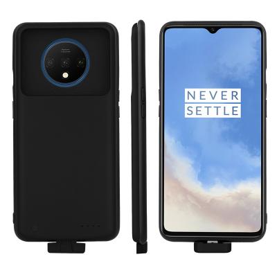 China Portable Battery Case 5000mAh Battery Charger Power Bank Wireless Charging Case For OnePlus 7T for sale