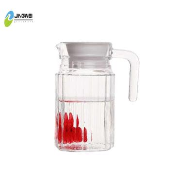 China Promotional Gift 700cc BREF Cold Drinks Mug Iced Coffee Container Jug Coffee Glass Mug Cup Pot Iced Coffee for sale