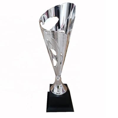 China China Silver and Gold Award Trophies Plastic Carnival Trophy Cup on Plastic or Marble Base for sale