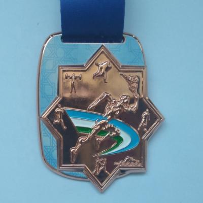 China Custom Zinc Alloy Non-profit Organizations Medals and Trophies Sport Medal for sale