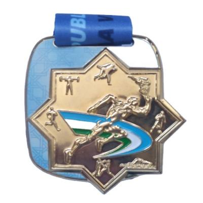 China Non-profit organizations medals and trophies sports zinc alloy medal for sale