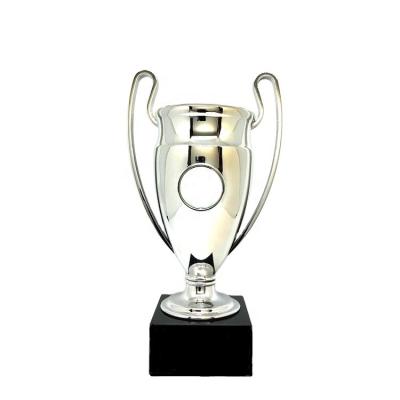 China Europe Marble Base Europe Soccer Football Cup Awards Plastic Trophy for sale