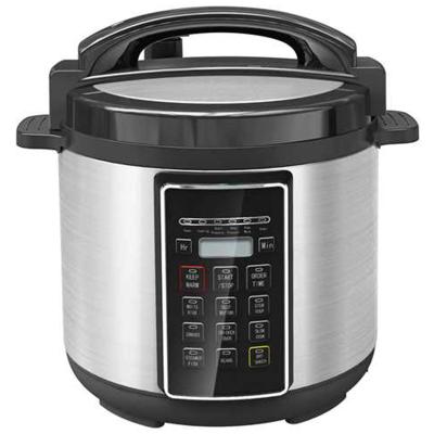 China AIGREN 12858A0 6QT Large Stainless Steel Commercial Electric Pressure Cooker for sale