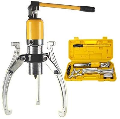 China Mining Demolition JL006 5 Ton 3 Jaw 360 Degree Flexibility Speed ​​Puller Wheel Hub Puller Hydraulic Splitter Garage Gear Tool for sale