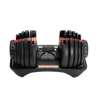 China Hot Sale 40KG Online Dumbbell 90lb Adjustable Dumbbell Set Gym Equipment Rubber Dumbells Dumbbell For Gym Fitness Set Suzhou for sale