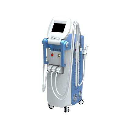 China Latest 20mm 30mm 35mm rf hair removal 3000W probe size IPL Elight Shr ND yag laser machine for hair removal for sale