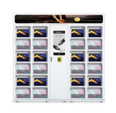 China Metal Large Capacity Touch Screen Locker Vending Machine For Sale Shoe With Nayax Card Reader In Mall for sale