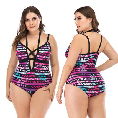 China 2020 Wholesale Sexy Halter Bikini Private Label Swimsuit Anti-UV Dropshipping Plus Size Women Swimwear for sale