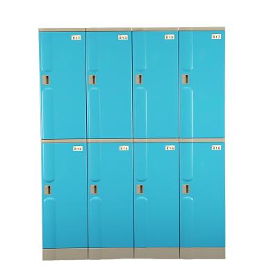 China New Design Modern Outdoor Waterproof ABS Plastic Material Wardrobe Locker for sale