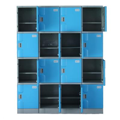 China Gym/School/Pool/Hospital/Changing room... Amazon best sale waterproof plastic locker/4-Tier ABS plastic lockers for gym for sale