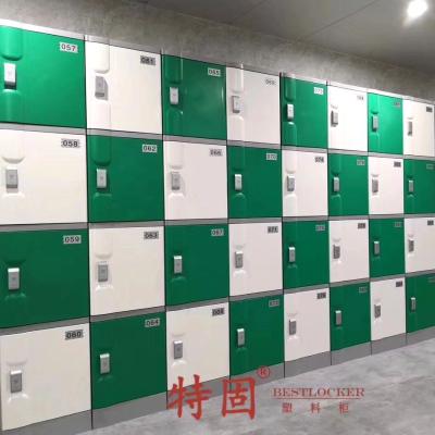 China Anti-Corrosion Easy Cleaning Storage Cabinet ABS Plastic Locker For Hospital for sale