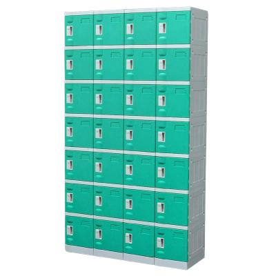 China Easy Cleaning Plastic Lockers Which Durable Than Metal Locker For School / Gym for sale