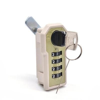 China Apartment 4 Digit Combination Password Coded Lock System For ABS Plastic, Steel And Wood Lockers for sale