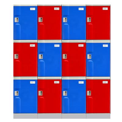 China Commercial Furniture Waterproof Stuff ABS Engineering Closet Locker Plastic Cabinet for sale