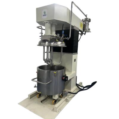 China 38L Planetary Vacuum Mixer Laboratory Machine voor het mengen van slurry met batterij Te koop