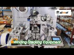 z shaped pouch cell stacking machine lithium battery equipment hmi operation