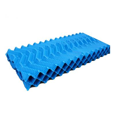 China Hotels 500mm S Wave Counter Flow Cooling Tower Fill Pack To Cold Water for sale