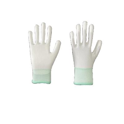 China Factory direct white PU gloves anti-static for sale