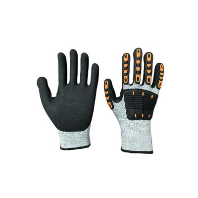 China Professional Factory Anti-Cut Safety Cut Resistance Cut Resistant TPR Gloves for sale