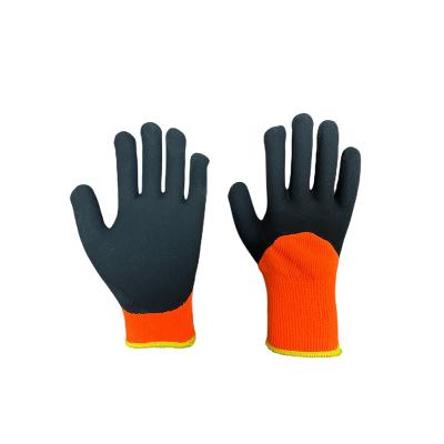 China Heat 3/4 latex coated Sandy Gloves for winter use for sale