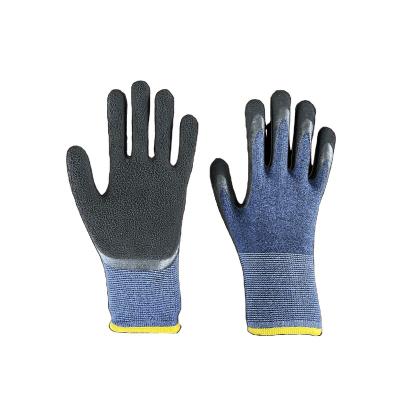 China Factory Directly Flexible 13G Cotton Spandex Liner Ply Latex Coated Gloves for sale