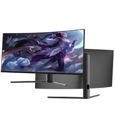 China 2021 New 34 Inch Curved Widescreen 4k 3440 x 1440 Gaming Monitor Curved Monitor for sale