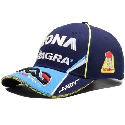 China JOINT Custom Baseball Racing 3D Hat Embroidery 6 Panel Motor Racing Baseball Hats for sale