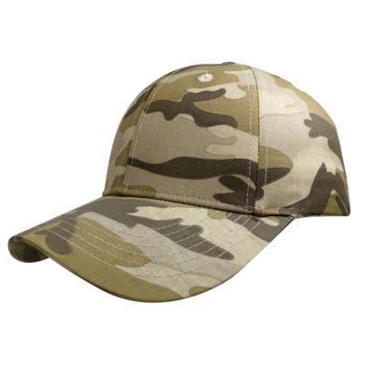 China Wholesale 6 Panel Camo Hats 100% Cotton High Quality 100% Blank Baseball Caps for sale