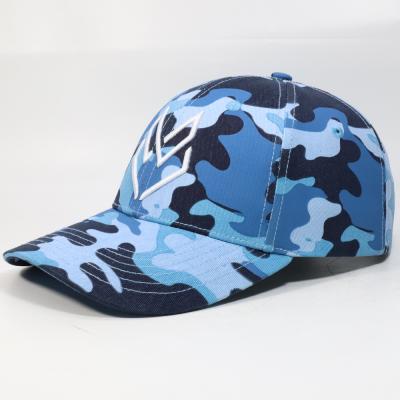 China New Design 6 Panel Plain Camouflage COMMON Baseball Cap Customized Outdoor Sports Men's Hat for sale