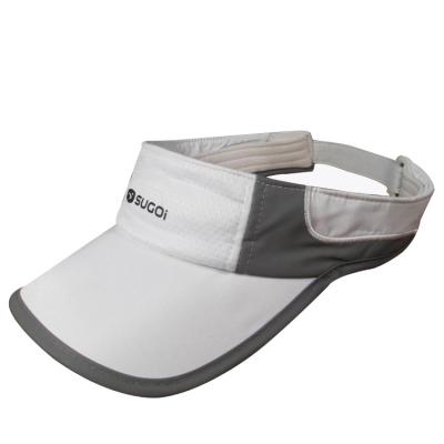 China Custom Logo China Factory High Quality Plain Sport Hat Sun Visor Fit Running Dry Adjustable Wholesale Anti-UV Sun Visor for sale