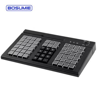 China BSM-KB66 66 Keys USB PS2 Pos Keyboard Magnetic Card Reader Mechanical POS Keyboard for sale