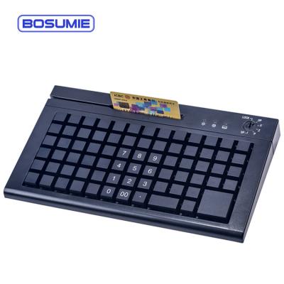 China BSM-KB78 Mechanical Top Rated 78 Key USB POS System Card Reader Retail Full POS Programmable Keyboard for sale