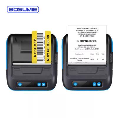 China BSM-P31L Black and White Free Mobile App SDK USB Handheld Printer and BT 80mm Label Receipt Thermal Printer for sale