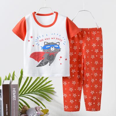 China Boy Preppy Clothing Boutique Style 2023 Pure Cotton 2 Piece Girl Home Clothing for sale