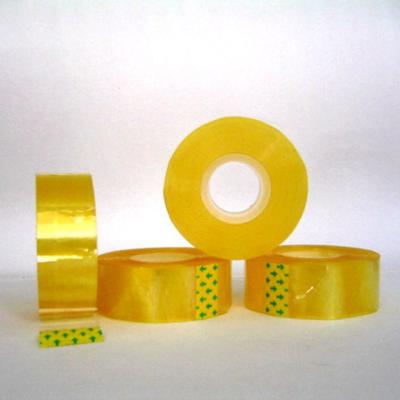 China Transparent Waterproof Stationery Strong Adhesive Packaging Tape for sale