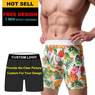 China 2021 Ropa Homme Boxers Inner Sublimation Mens Antibacterial Printed Custom Boxer Ethica Logo Ethica Designers Shorts Underwear Briefs for sale