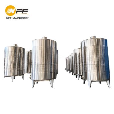 China Factory 1000L 2000L 5000L 6000L 10000L 150HL 200HL Wine Tanks Fermenters Winery Equipment For Sale for sale