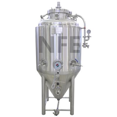 China Hotels Fermenting Beer Brewing Equipment Micro Beer Fermenter 200l Tank for sale