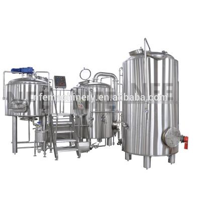 China Brewpub beer brewery restaurant wheat craft beer machine 1500l brewery plating beer brewing equipment for brewery for sale