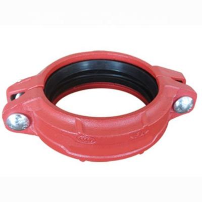 China Factory High Quality Cheap Price Malleable Iron Pipe Grooved Fitting Flexible Coupling Equal for sale