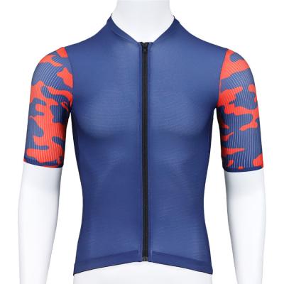 China Antibacterial Wholesale High Quality Race Cut Custom Fit Sublimation Printing Cycling Tank Top Mens Cycling Tank Top for sale