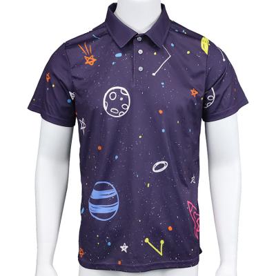 China Summer Unisex QUICK DRY Polo Shirts Outdoor Leisure Golf Breathable Polo Shirt Custom Logo for sale