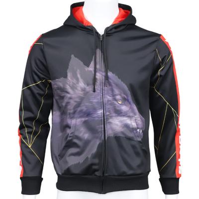 China Popular High Quality QUICK DRY Custom Graphic Sublimation Printed Gym Jacket Hoodies Hoodies for sale