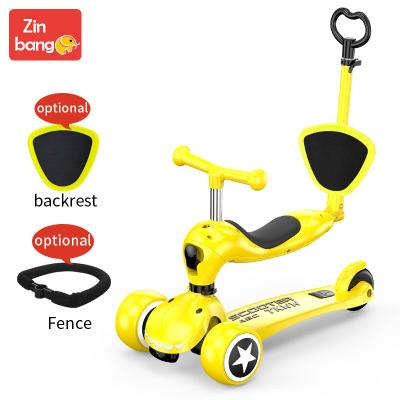 China 2022 Eco-friendly Funny Exciting Safe Most Popular High Quality Environmental Protection 4 in 1 Children's Scooter for sale