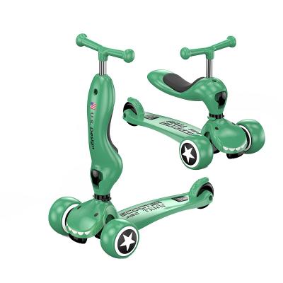 China Polyurethane (PU) scooter boys and girls early education birthday gift high quality children's scooter for sale