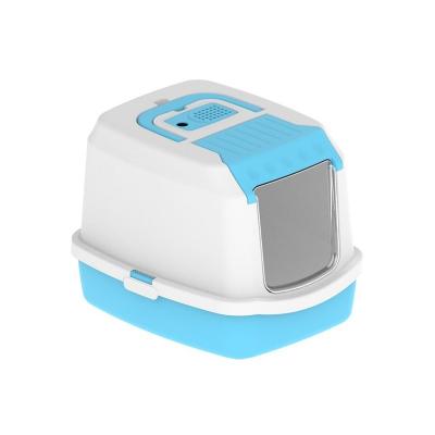 China Factory Wholesale Stocked Cat Litter Box Pet Cleaning Grooming Accessories Pet Toilet for sale