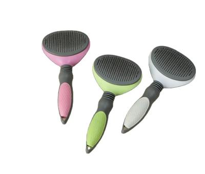 China Viable Beauty Brush Pet Dog And Cat Brush To Remove Dog Automatic Hair Pet Cleaning Comb for sale